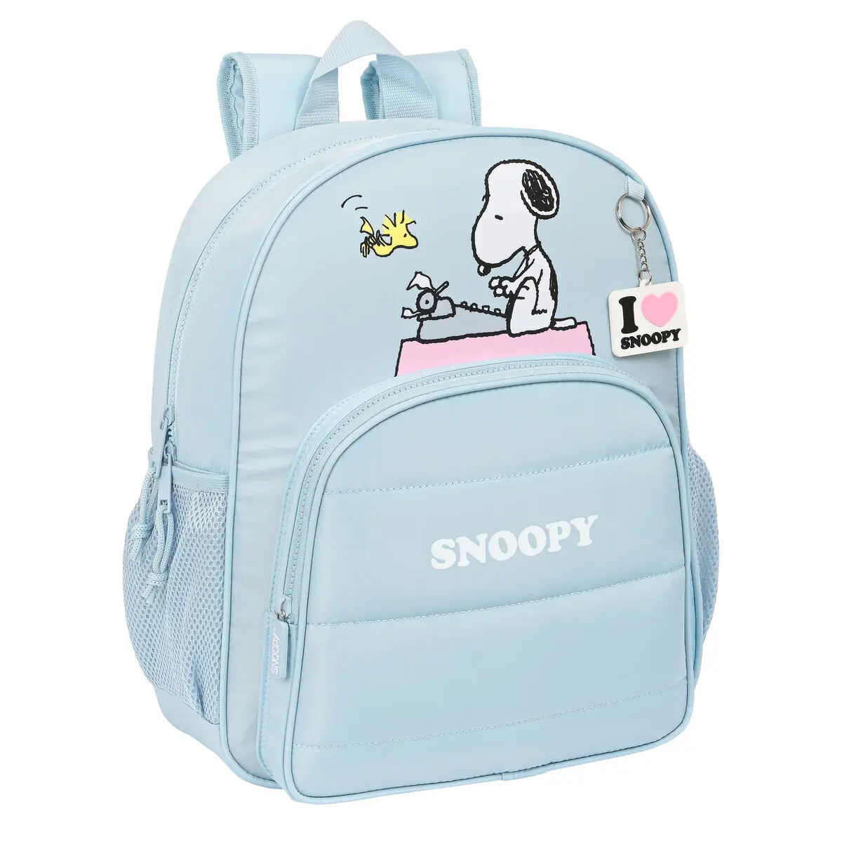 Zaino Scuola Snoopy Imagine Azzurro 32 X 38 X 12 cm