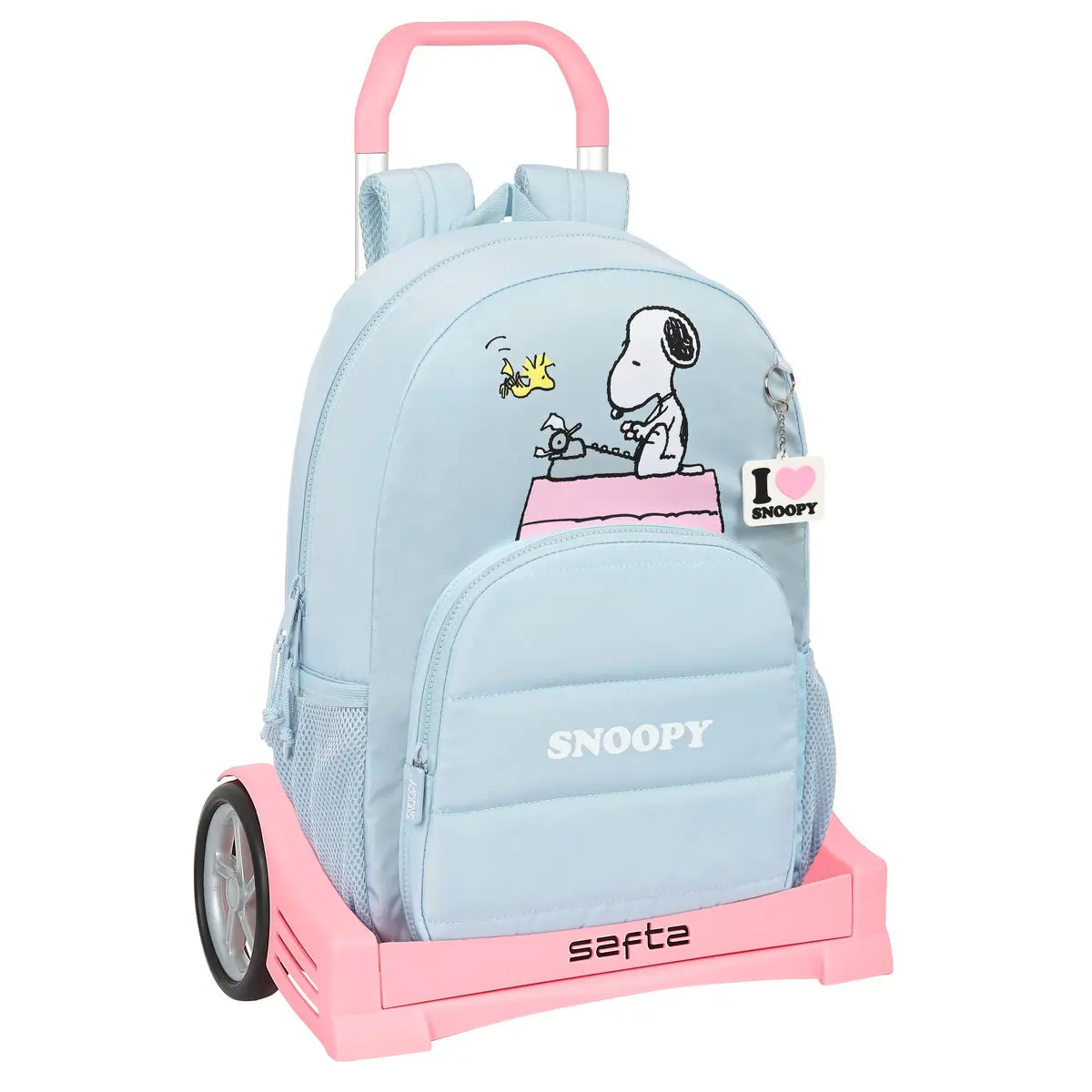 Trolley per la Scuola Snoopy Imagine Azzurro 30 x 46 x 14 cm