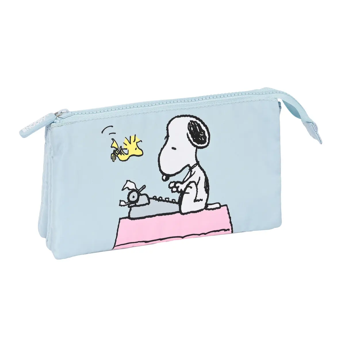 Portaoggetti Triplo Snoopy Imagine Azzurro 22 x 12 x 3 cm