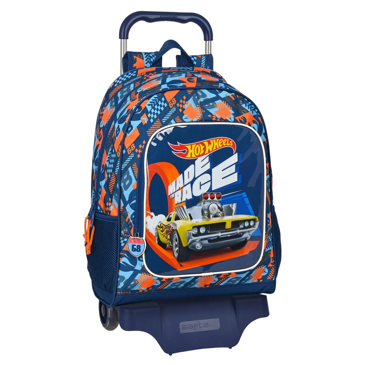 Trolley per la Scuola Hot Wheels Speed club Arancio (32 x 42 x 14 cm)