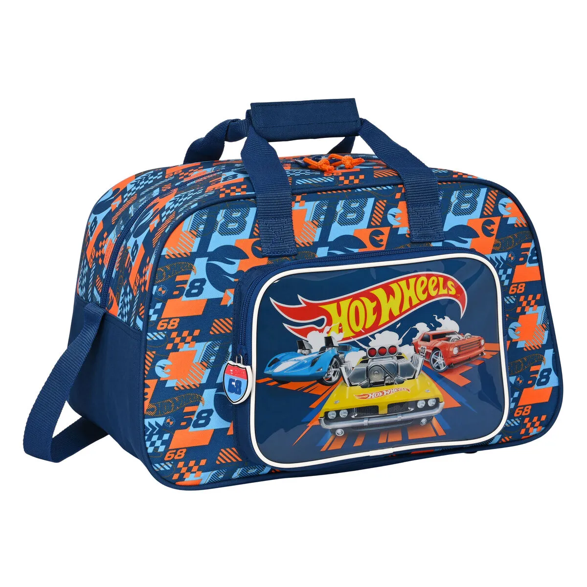 Borsa da Palestra Hot Wheels Speed club Arancio (40 x 24 x 23 cm)