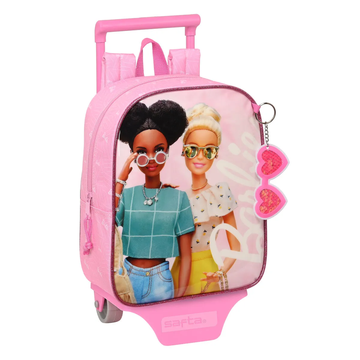 Trolley per la Scuola Barbie Girl Rosa 22 x 27 x 10 cm