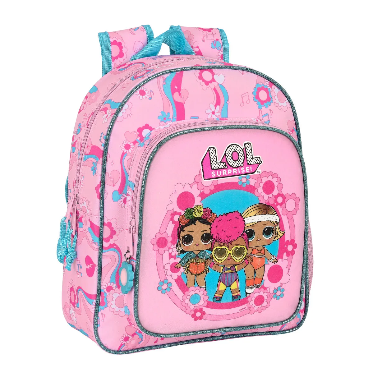 Zaino per Bambini LOL Surprise! Glow girl Rosa (28 x 34 x 10 cm)