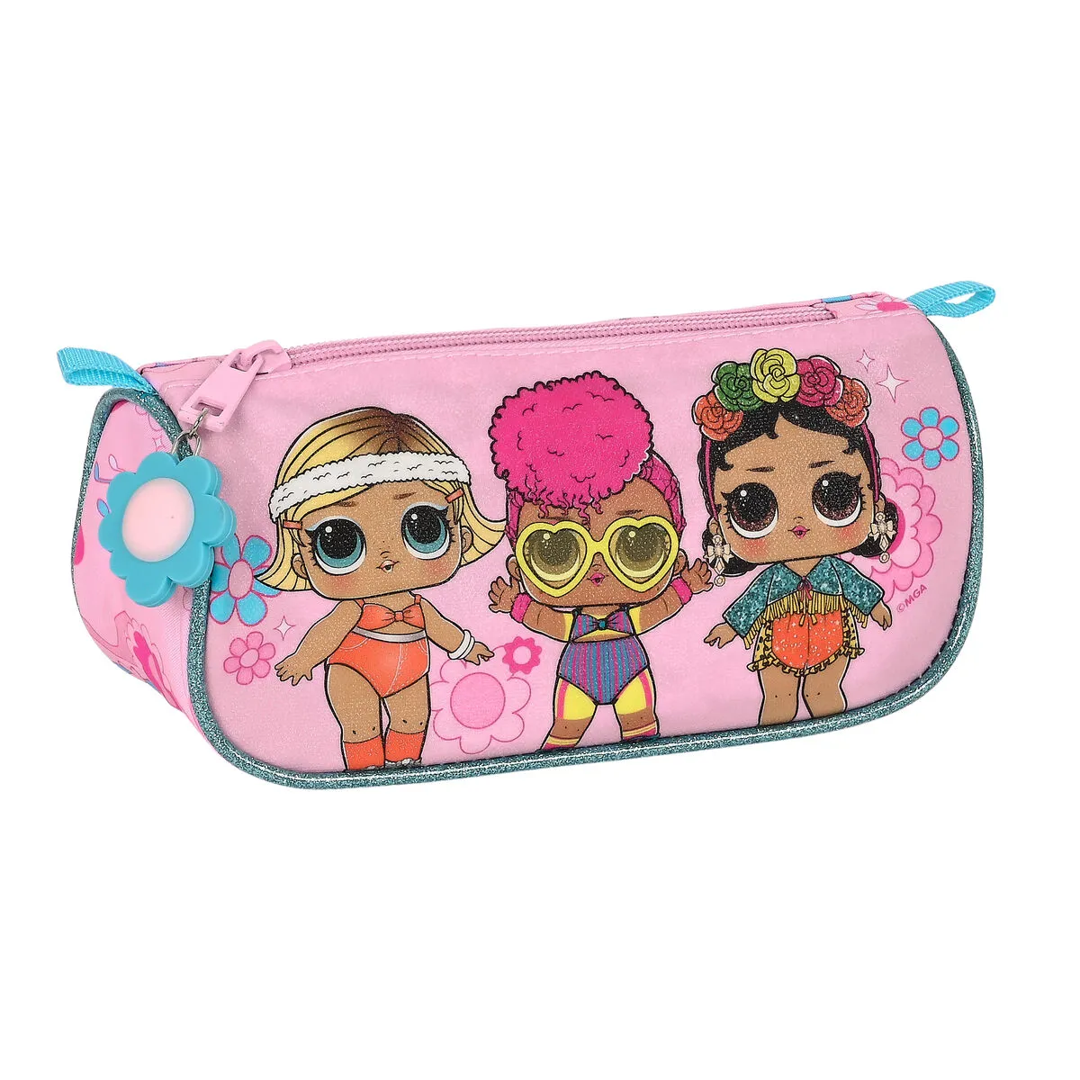 Astuccio Scuola LOL Surprise! Glow girl Rosa (20 x 8.5 x 8 cm)