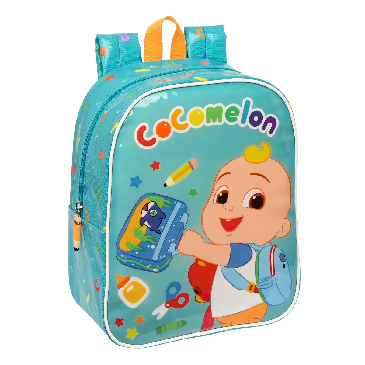 Zaino per Bambini CoComelon Back to class Azzurro Chiaro (22 x 27 x 10 cm)