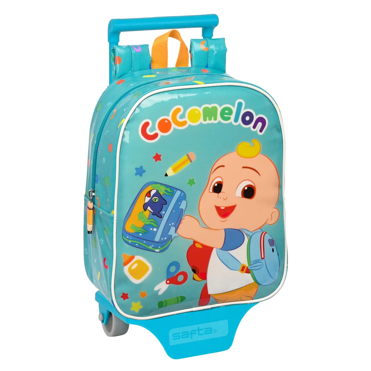 Trolley per la Scuola CoComelon Back to class Azzurro