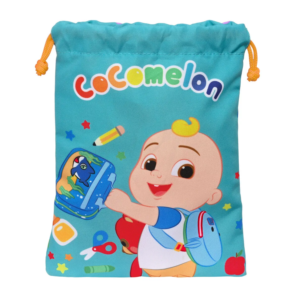 Cestino per la Merenda CoComelon Back to class Azzurro Chiaro