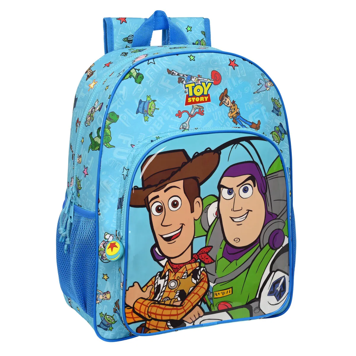 Zaino Scuola Toy Story Ready to play Azzurro Chiaro (33 x 42 x 14 cm)