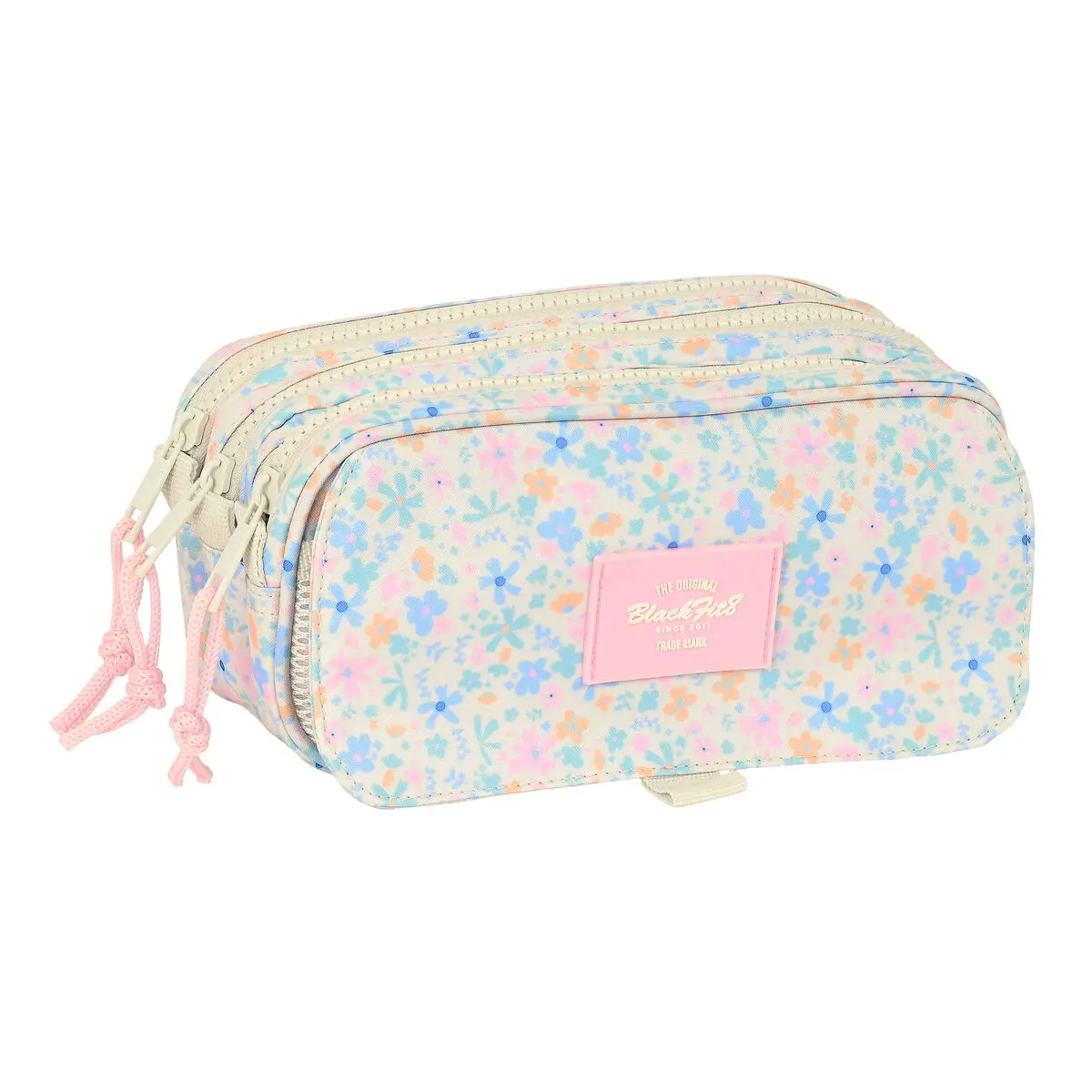 Portaoggetti Triplo BlackFit8 Blossom Multicolore 21,5 x 10 x 8 cm