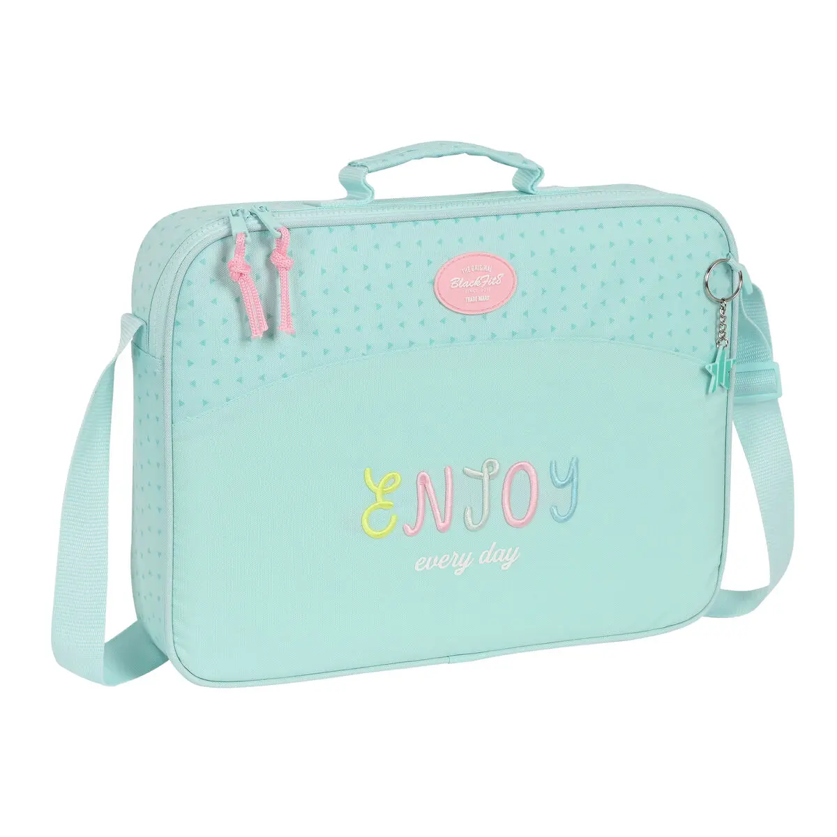 Borsa per la scuola BlackFit8 Enjoy Verde 38 x 28 x 6 cm