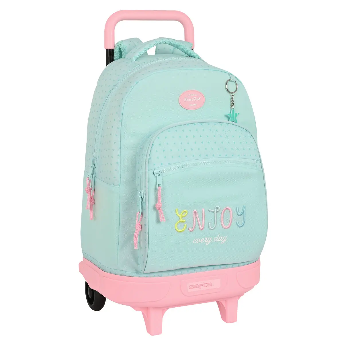 Trolley per la Scuola BlackFit8 Enjoy Verde 33 X 45 X 22 cm