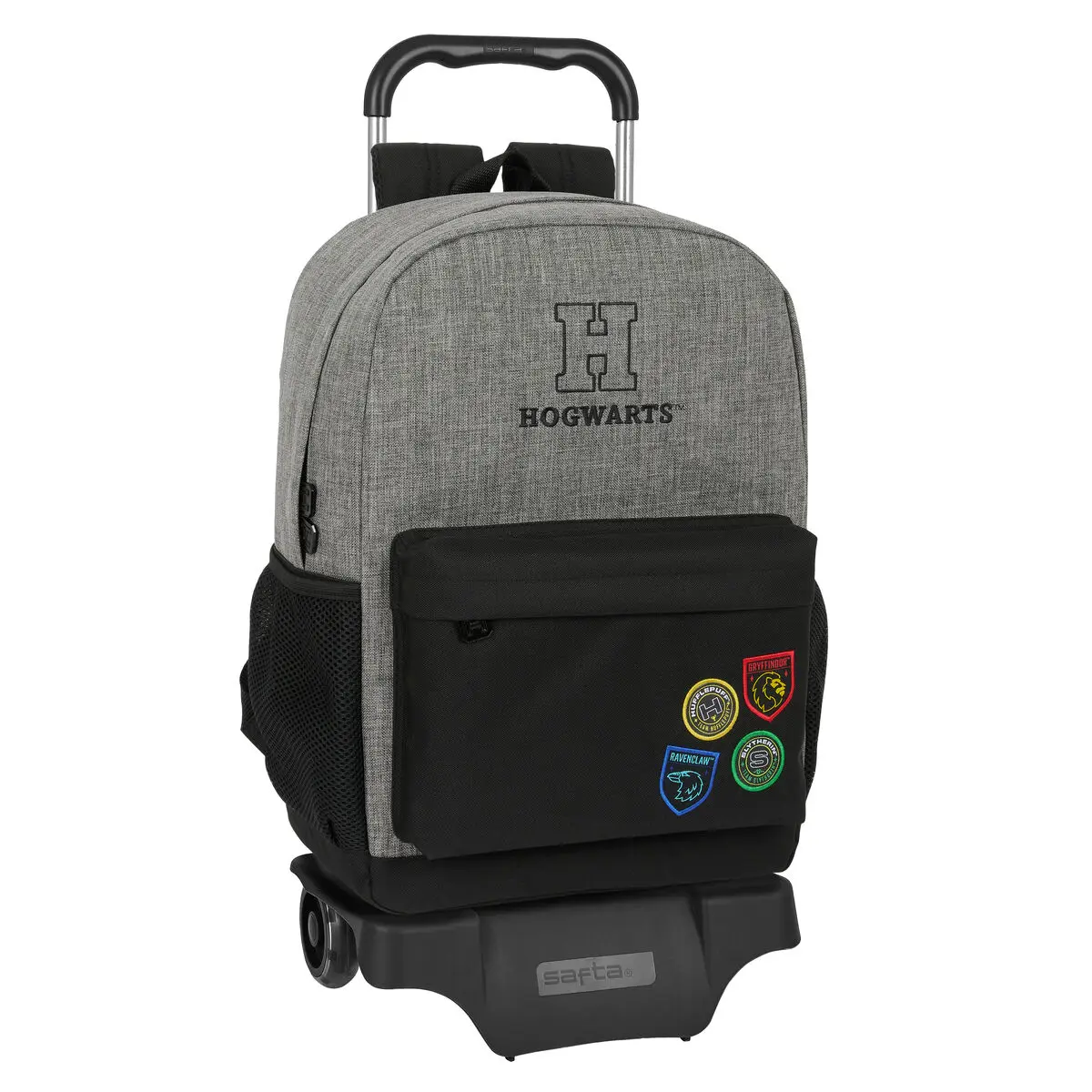 Trolley per la Scuola Harry Potter House of champions Nero Grigio 30 x 43 x 14 cm