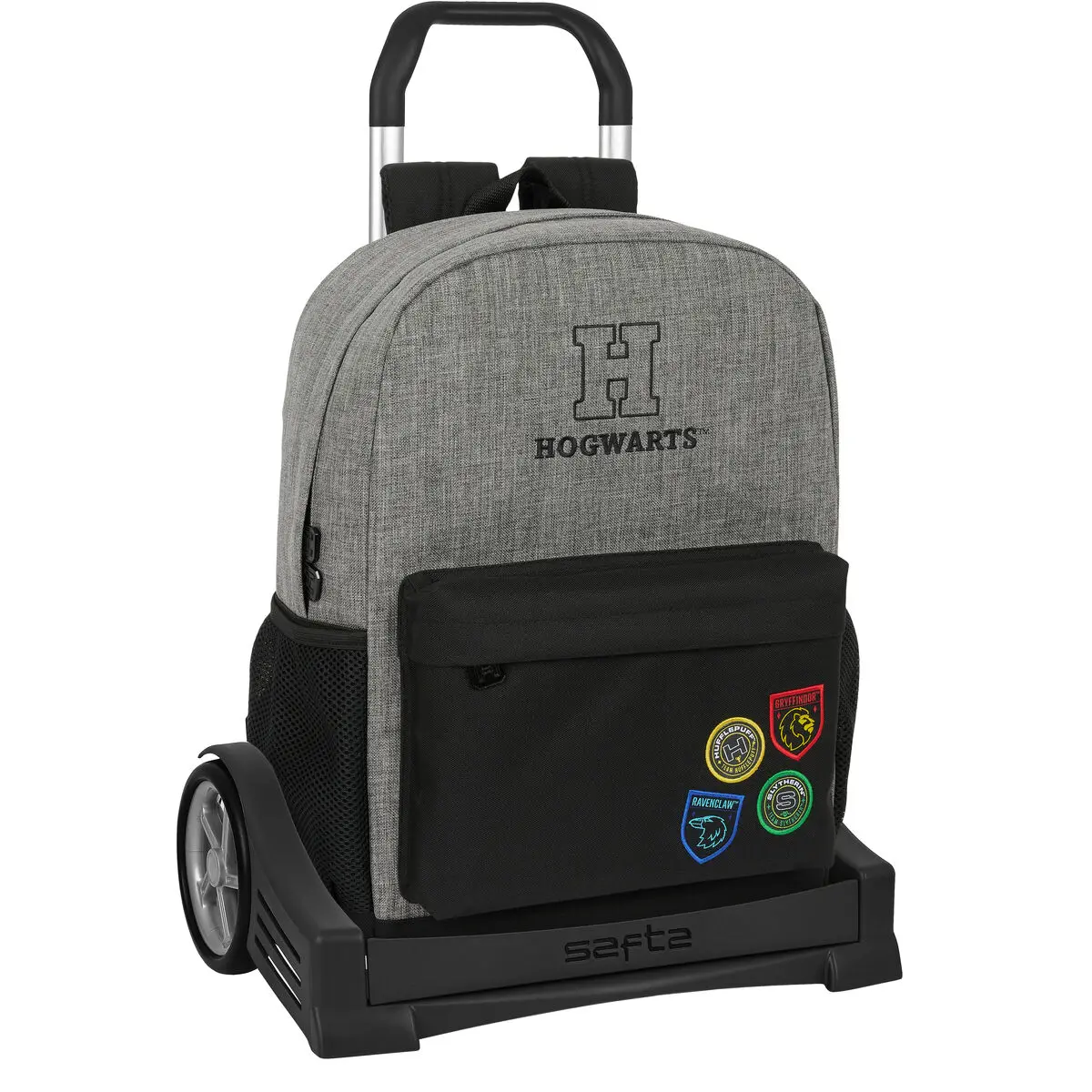 Trolley per la Scuola Harry Potter House of champions Nero Grigio 32 x 43 x 14 cm