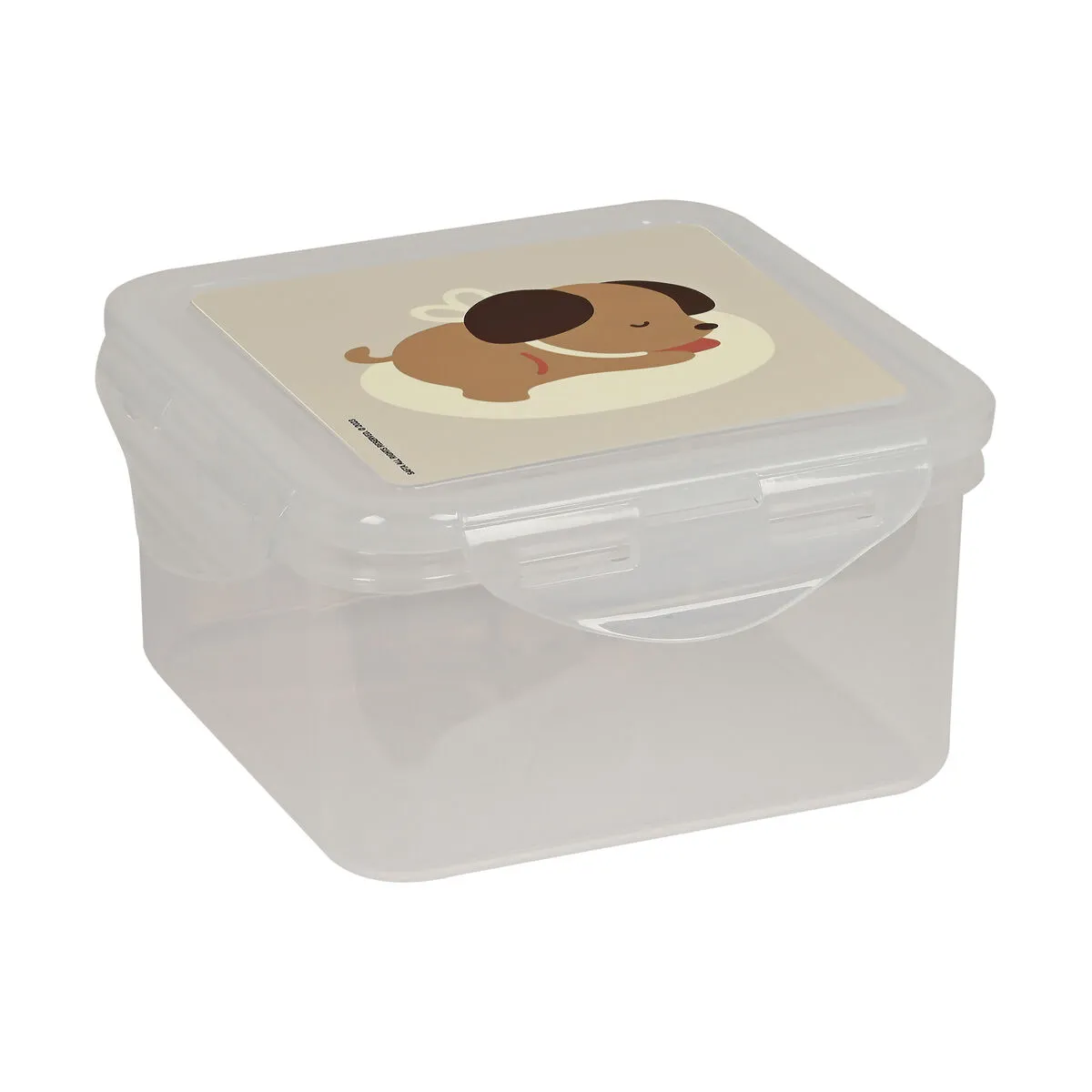 Porta pranzo Safta Puppy 13 x 7.5 x 13 cm Beige