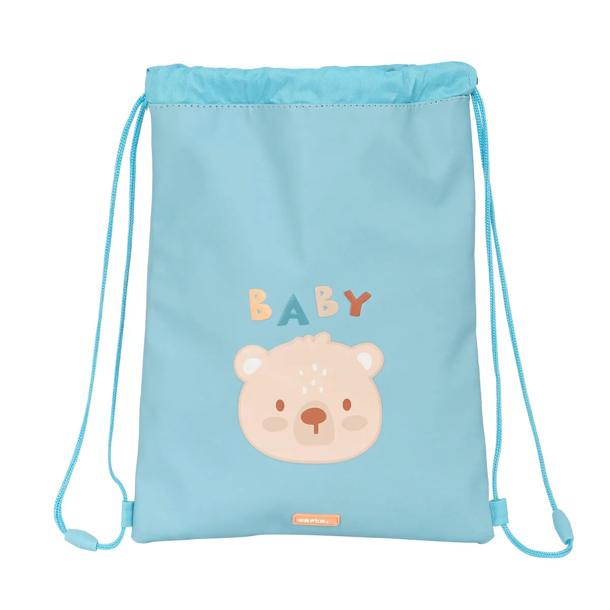 Zainetto con Cordini Safta Baby bear Azzurro