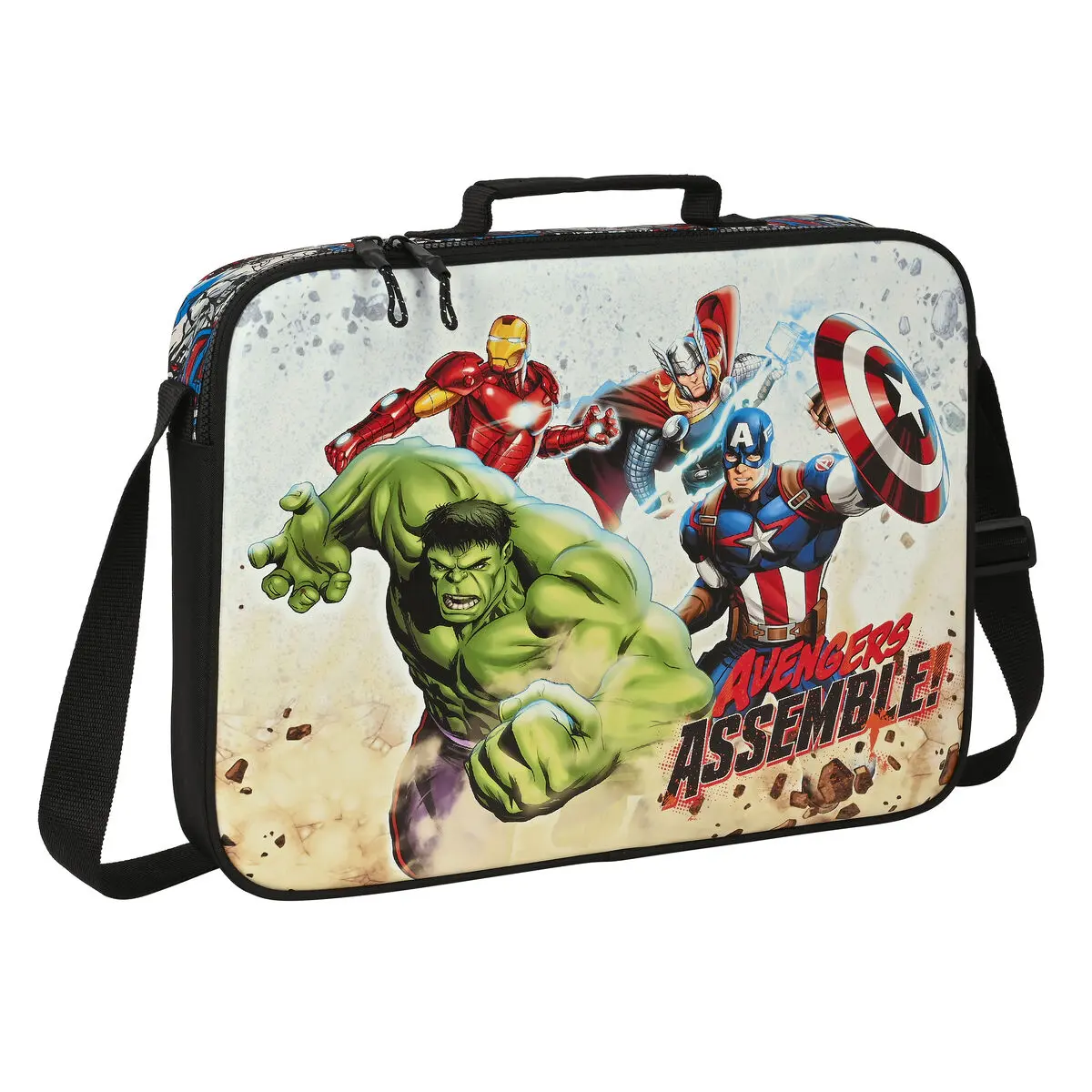 Borsa per la scuola The Avengers Forever Multicolore 38 x 28 x 6 cm