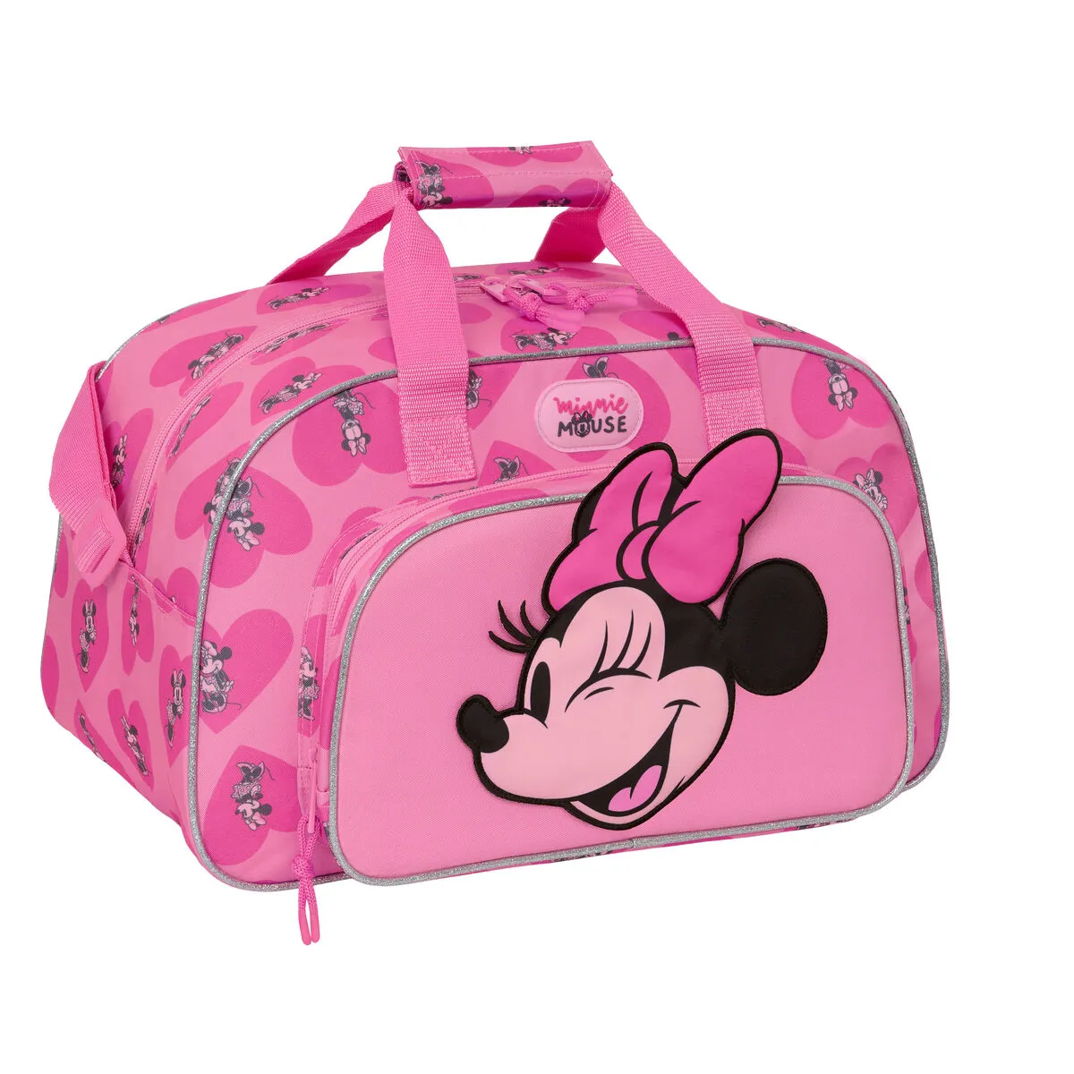 Borsa da Palestra Minnie Mouse Loving Rosa 40 x 24 x 23 cm