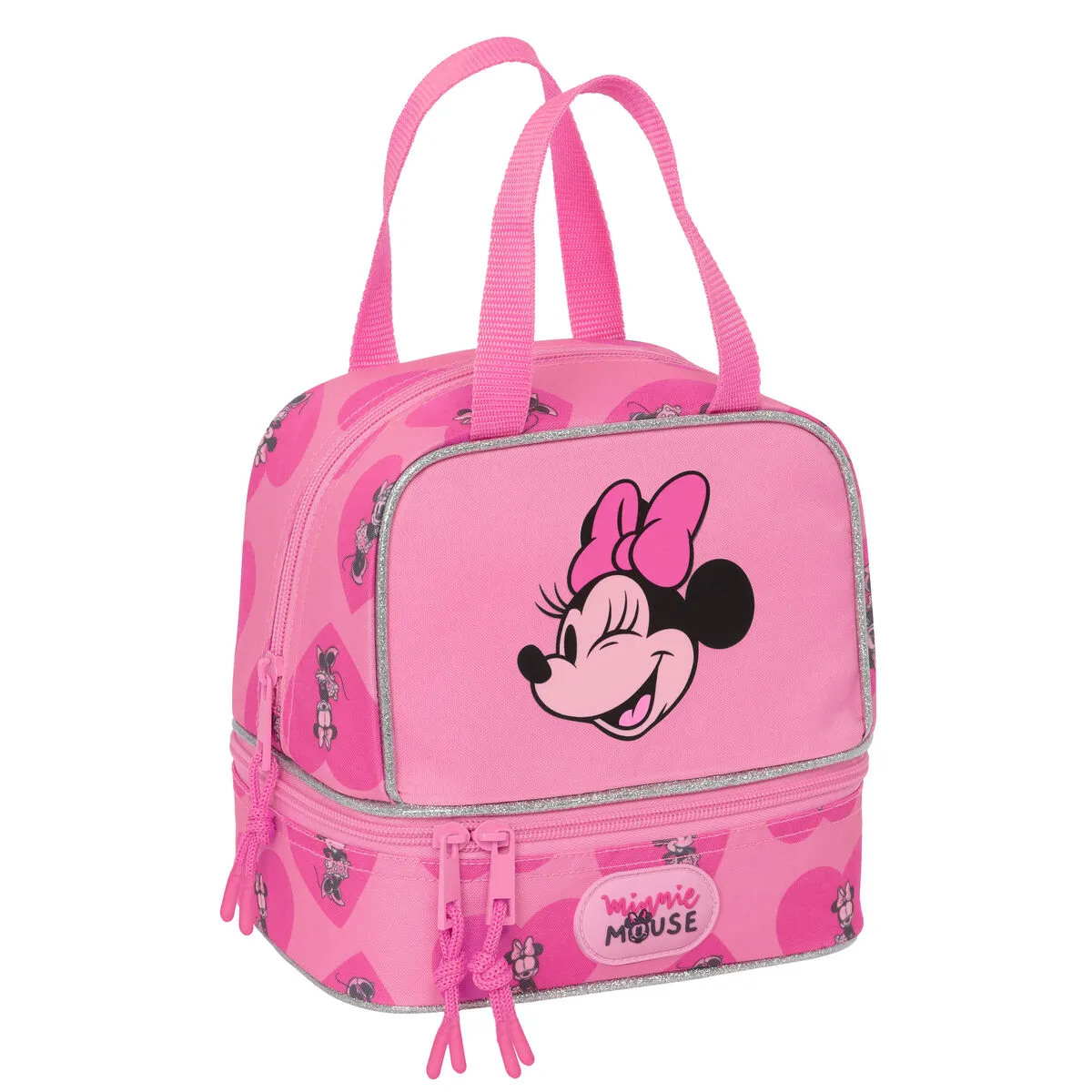 Portamerenda Minnie Mouse Loving Rosa 20 x 20 x 15 cm