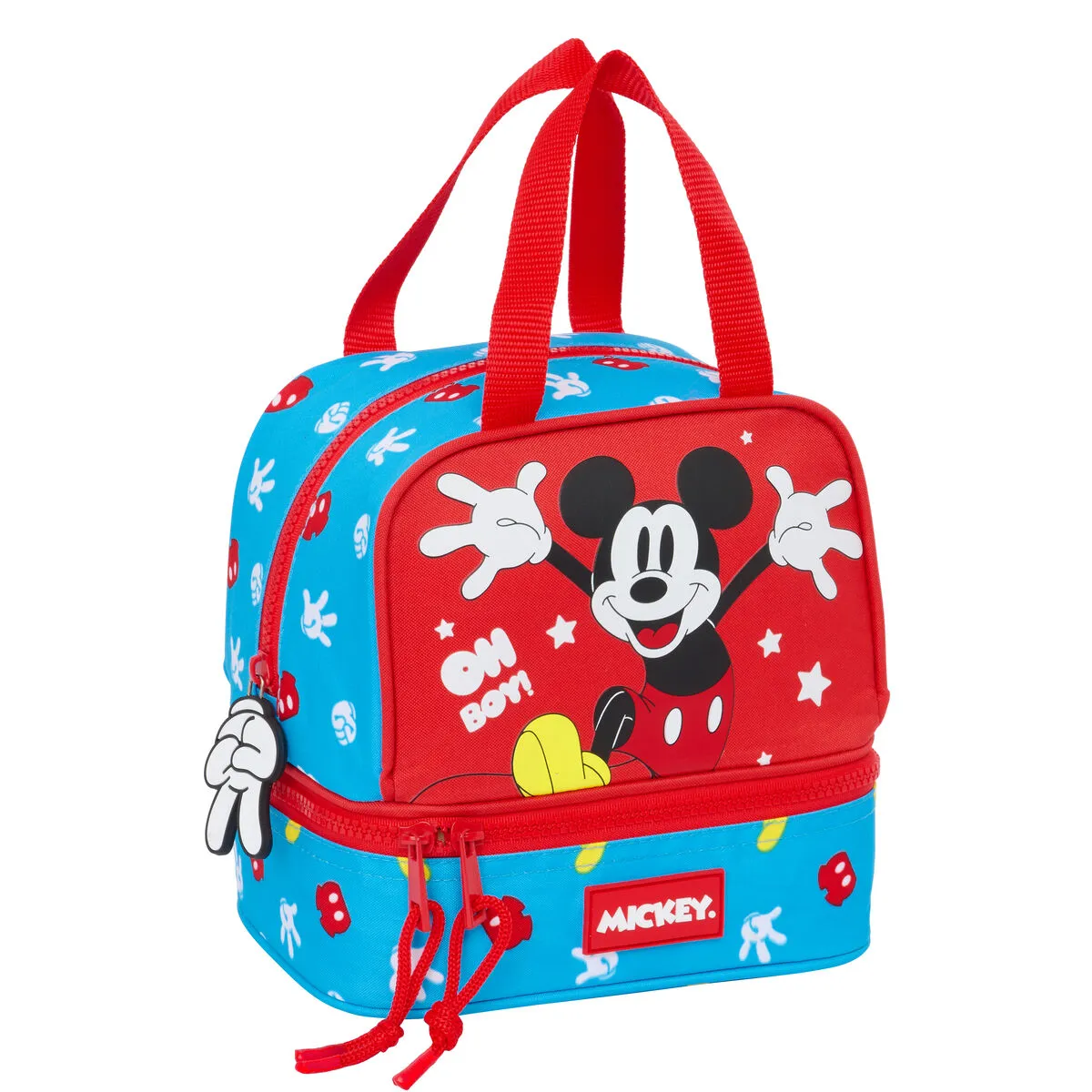 Portamerenda Mickey Mouse Clubhouse Fantastic Azzurro Rosso 20 x 20 x 15 cm