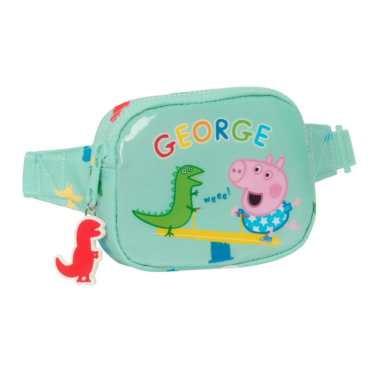 Marsupio Peppa Pig George Menta 14 x 11 x 4 cm