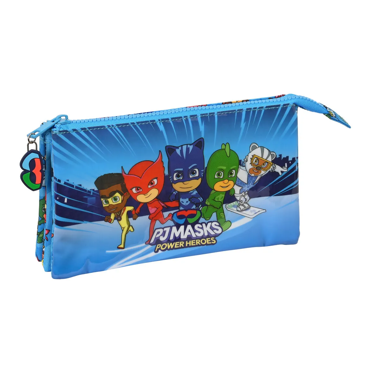 Portaoggetti Triplo PJ Masks Azzurro 22 x 12 x 3 cm