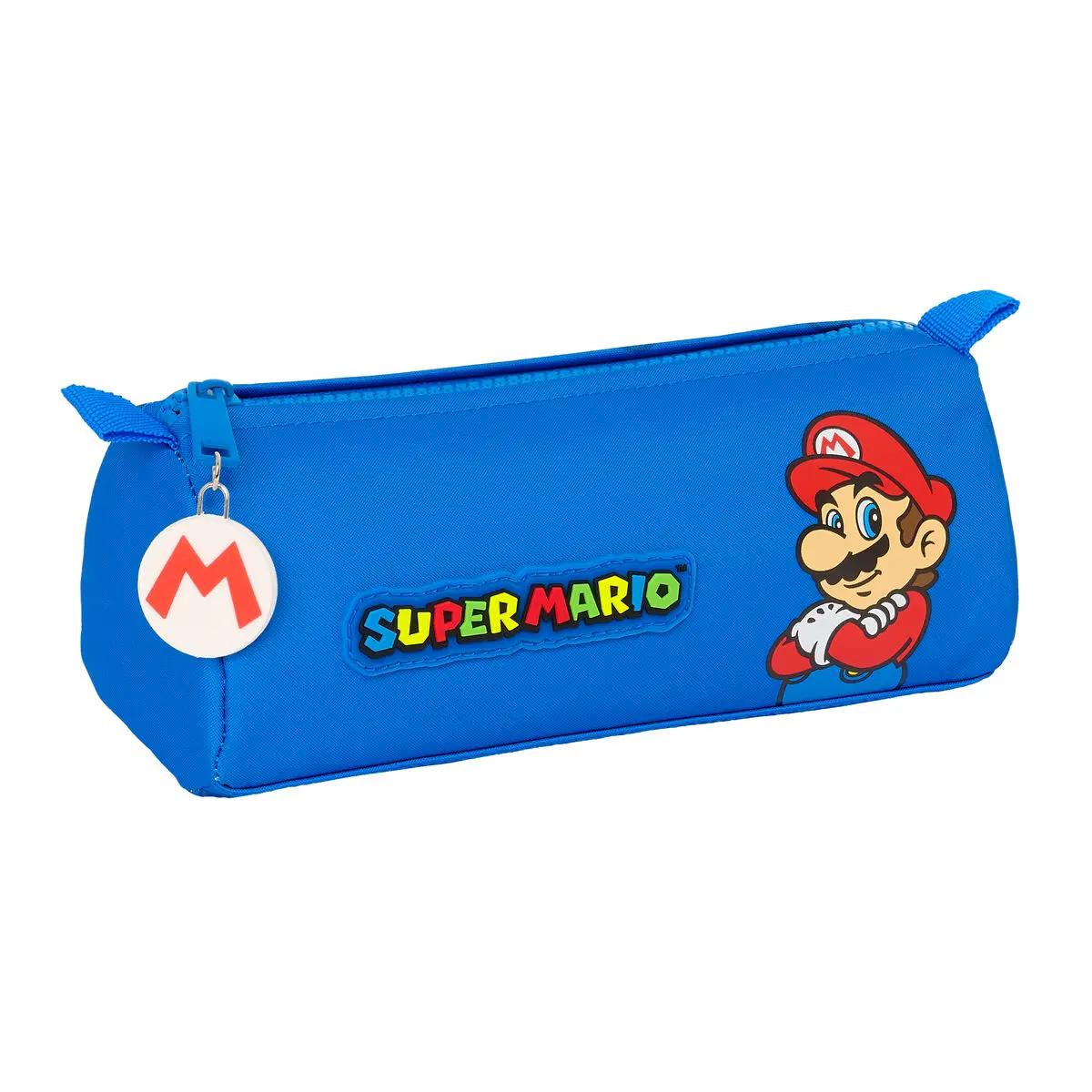 Astuccio Scuola Super Mario Play Azzurro Rosso 21 x 8 x 7 cm