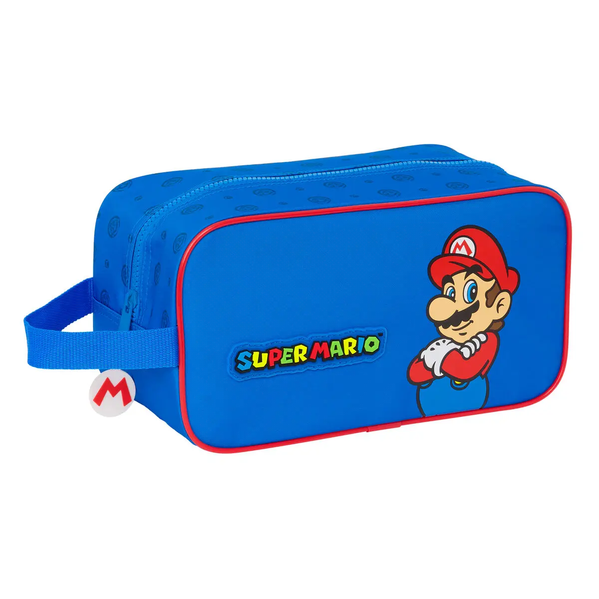 Scarpiera da Viaggio Super Mario Play Azzurro Rosso 29 x 15 x 14 cm