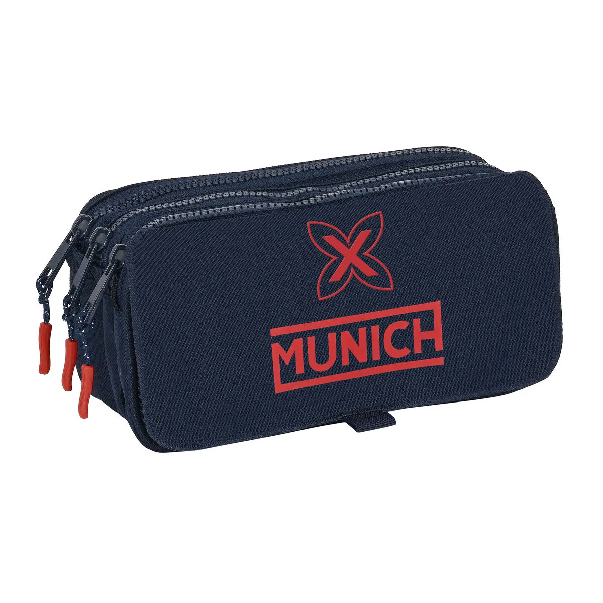 Portaoggetti Triplo Munich Flash 21,5 x 10 x 8 cm Blu Marino