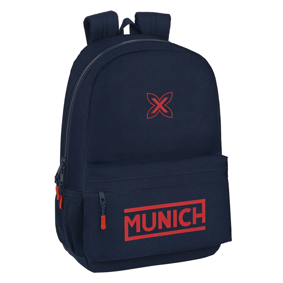 Zaino Scuola Munich Flash Blu Marino 30 x 46 x 14 cm