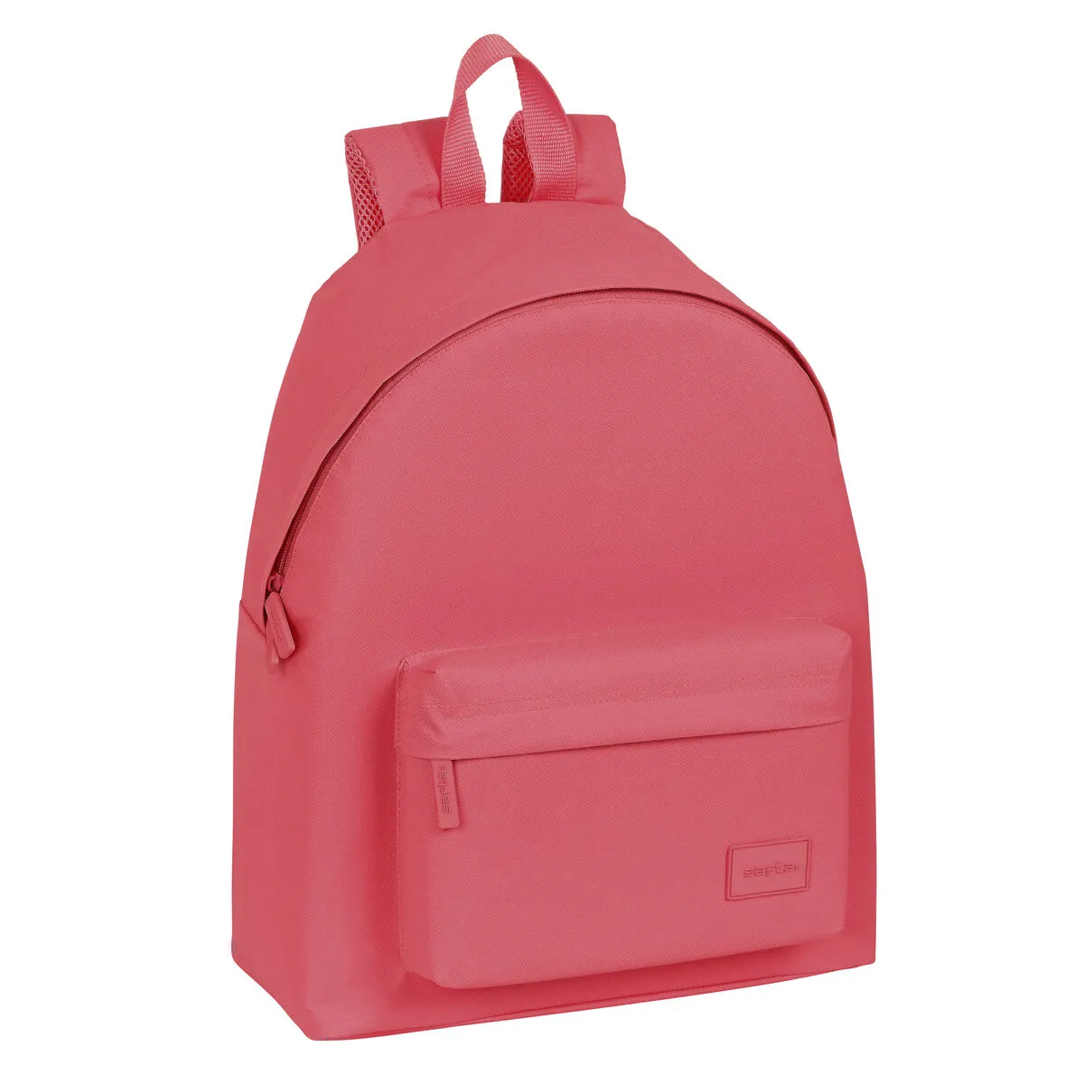 Zaino Scuola Safta Marsala 33 x 42 x 15 cm Rosso Granato