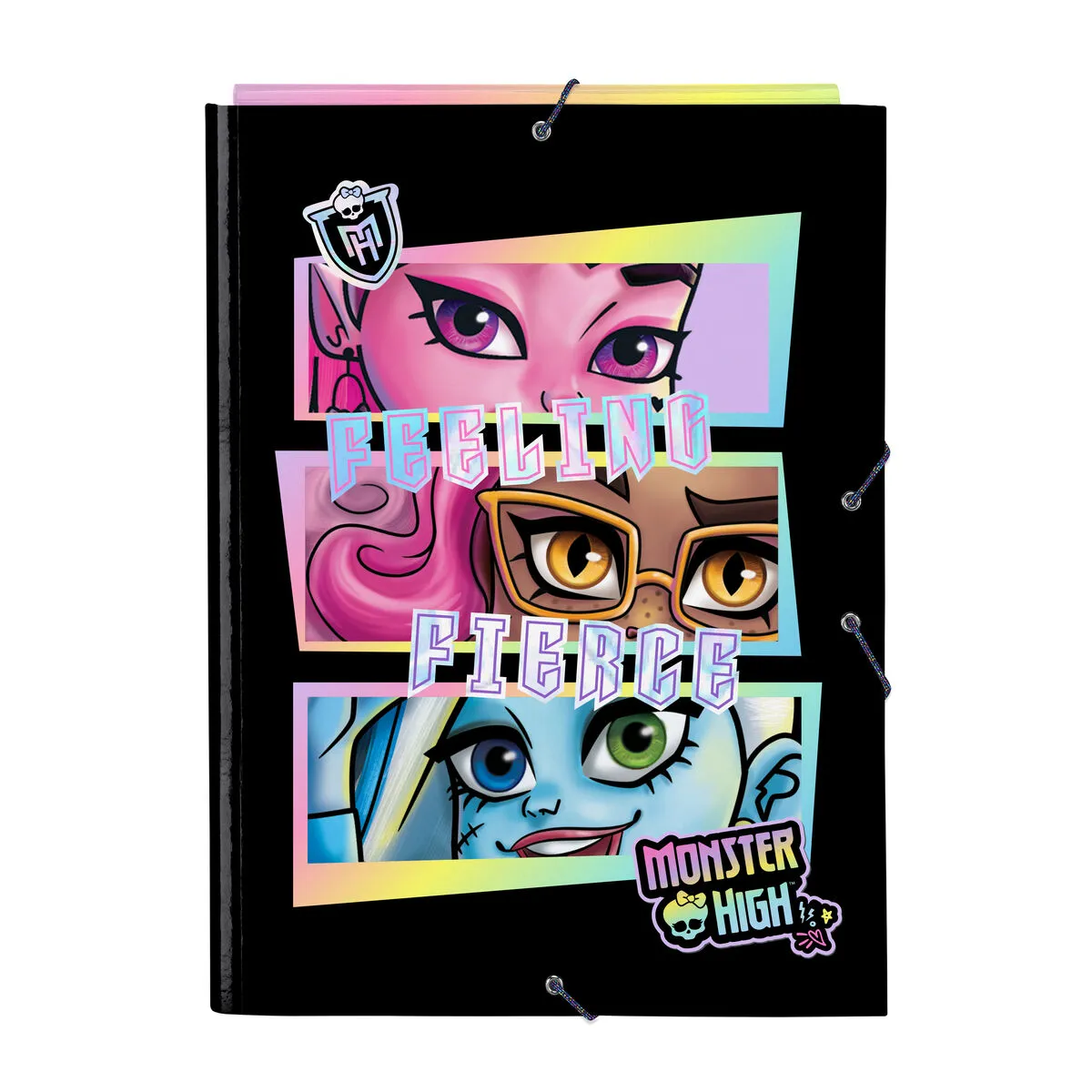 Fascicolo Monster High Creep Nero A4