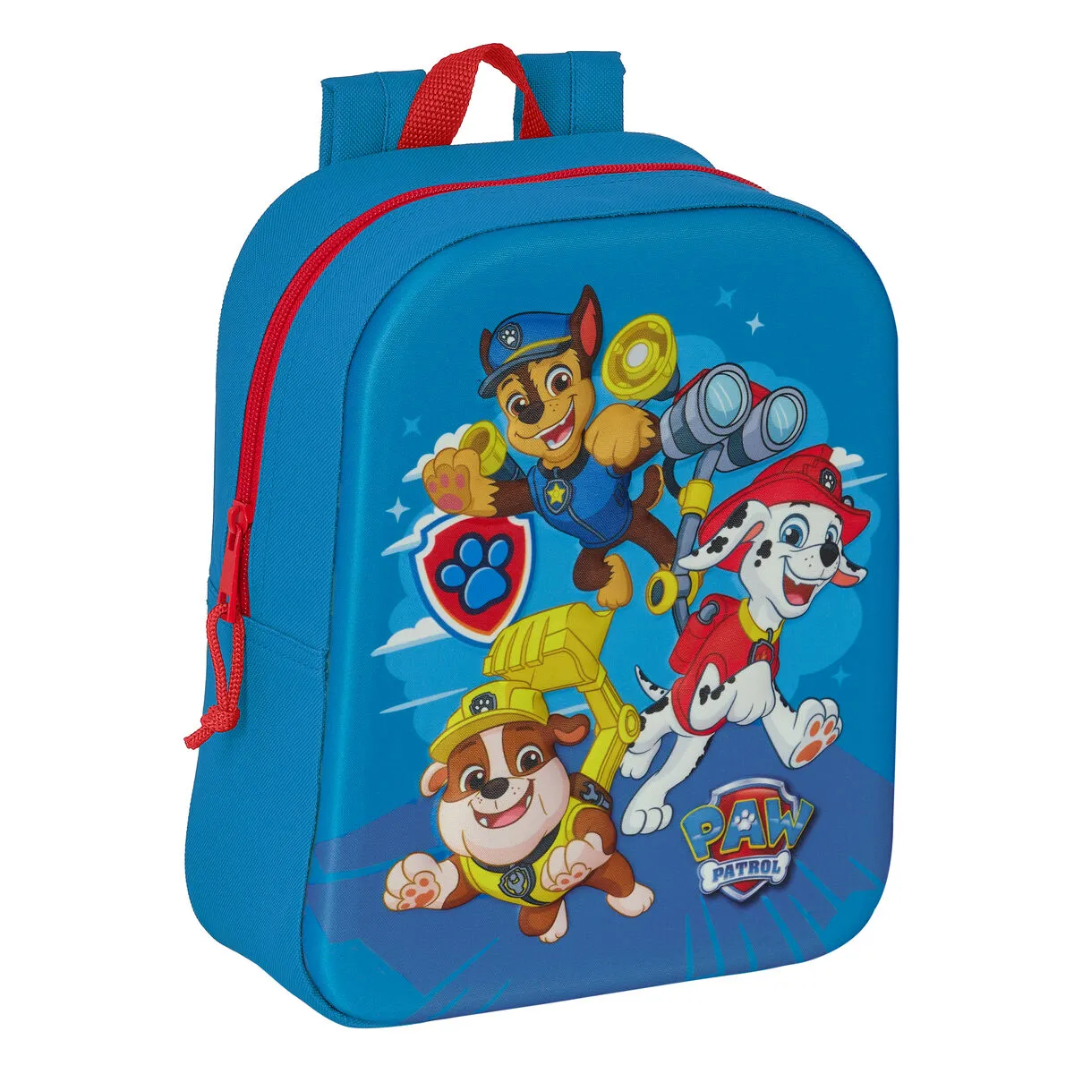 Zaino Scuola The Paw Patrol 3D Azzurro 22 x 27 x 10 cm