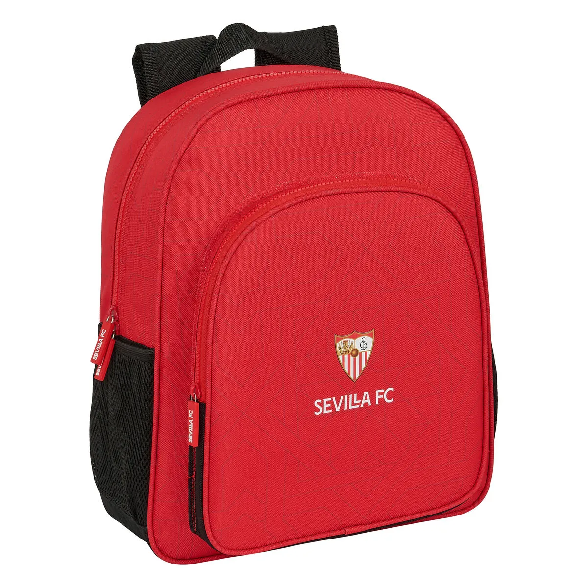 Zaino Scuola Sevilla Fútbol Club Nero Rosso 32 X 38 X 12 cm