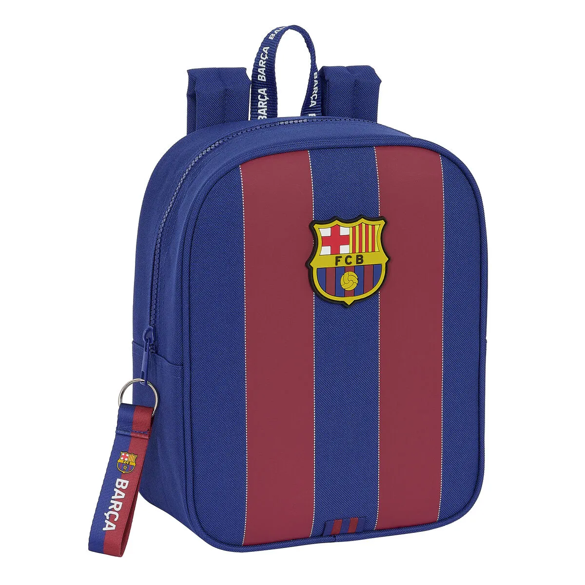 Zaino Scuola F.C. Barcelona Rosso Blu Marino 22 x 27 x 10 cm