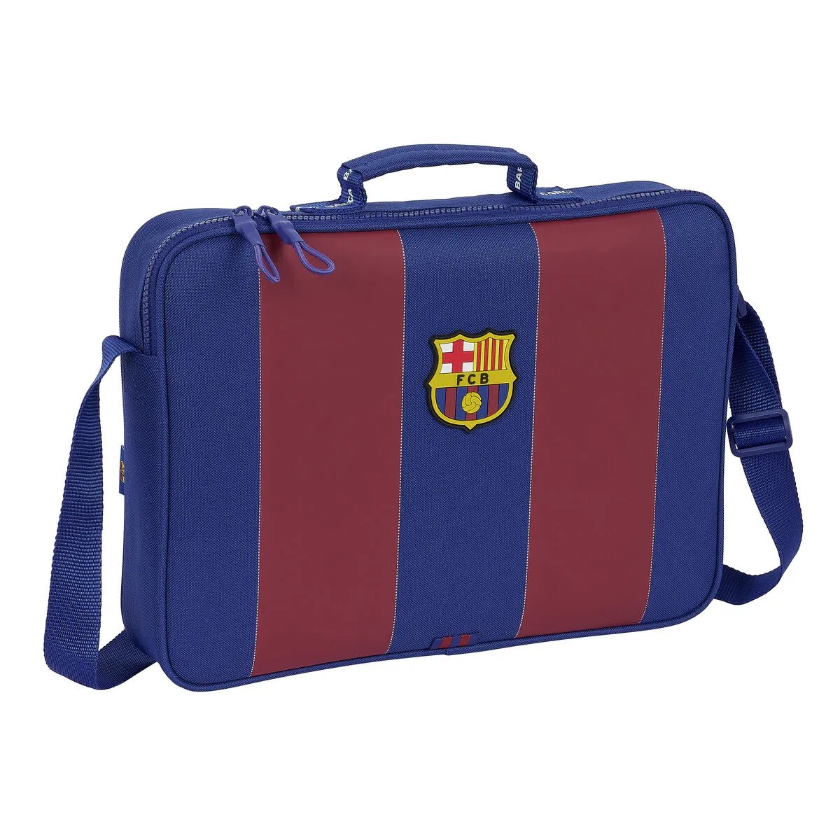 Borsa per la scuola F.C. Barcelona Rosso Blu Marino 38 x 28 x 6 cm