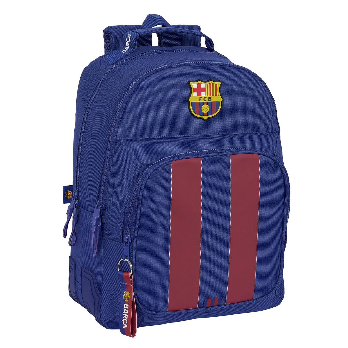 Zaino Scuola F.C. Barcelona Rosso Blu Marino 32 x 42 x 15 cm