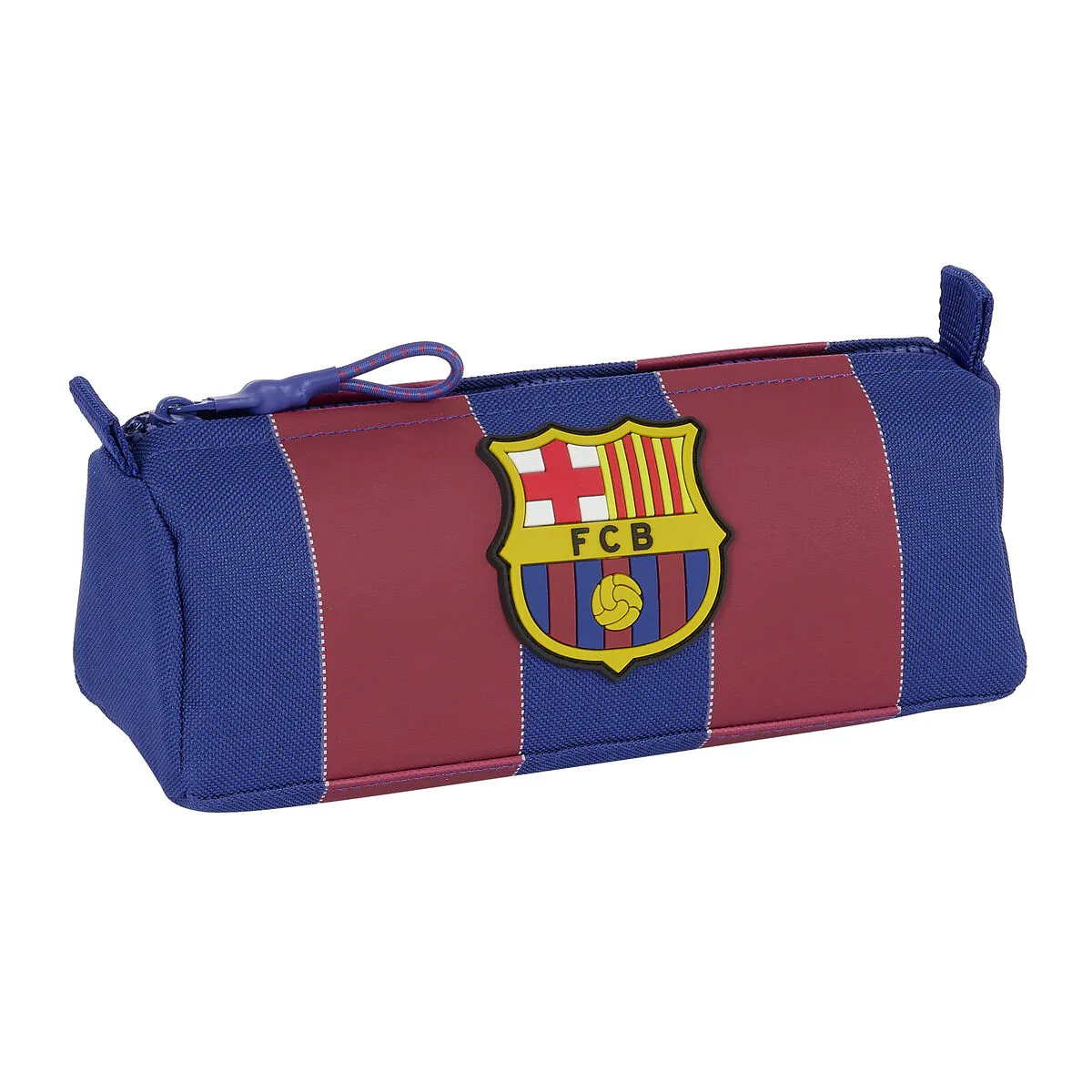 Necessaire F.C. Barcelona Rosso Blu Marino 21 x 8 x 7 cm