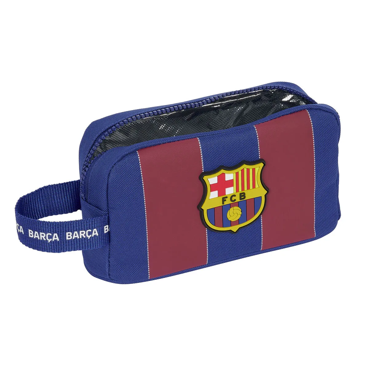 Portamerenda F.C. Barcelona Rosso Blu Marino 21.5 x 12 x 6.5 cm