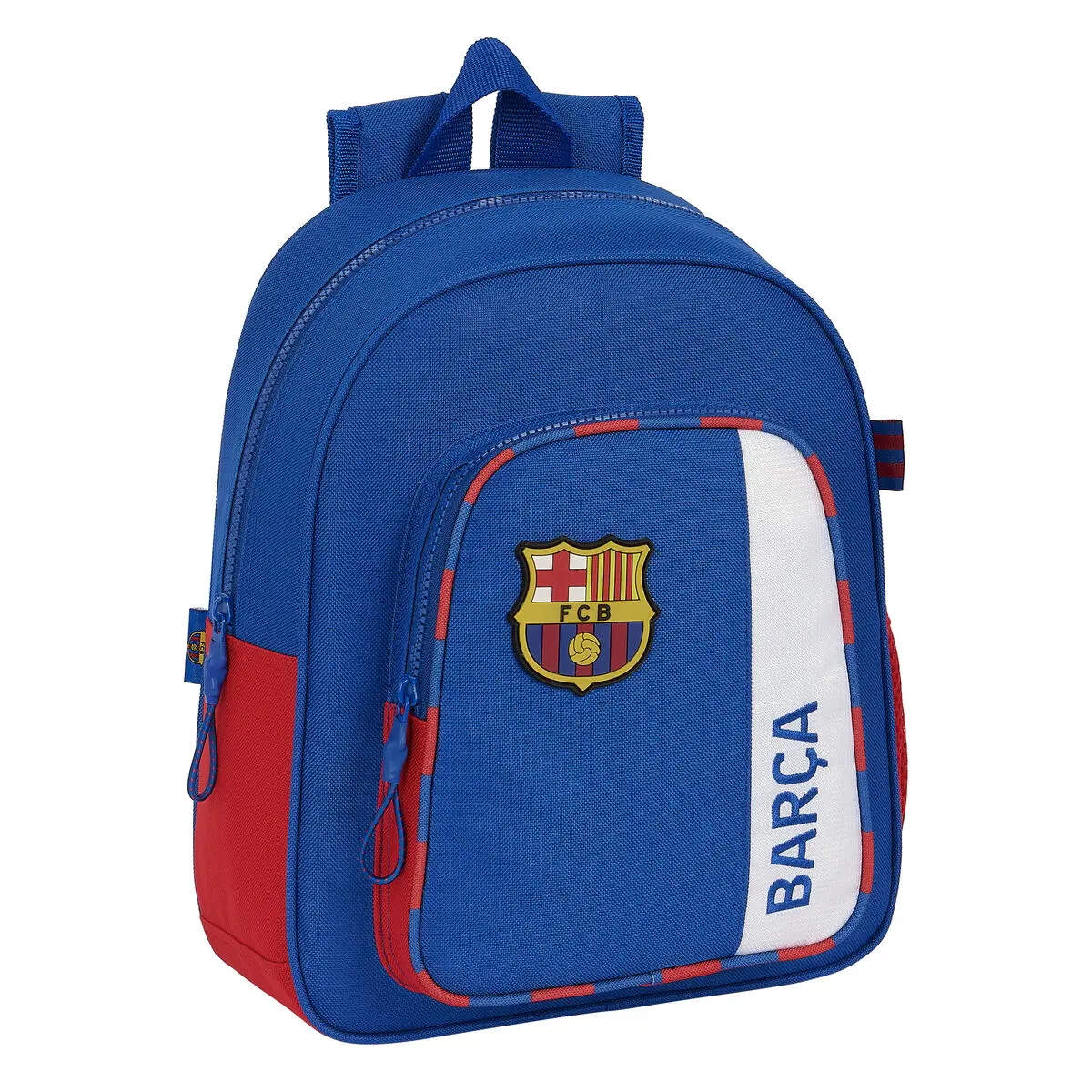 Zaino Scuola F.C. Barcelona Azzurro Rosso Granato 27 x 33 x 10 cm