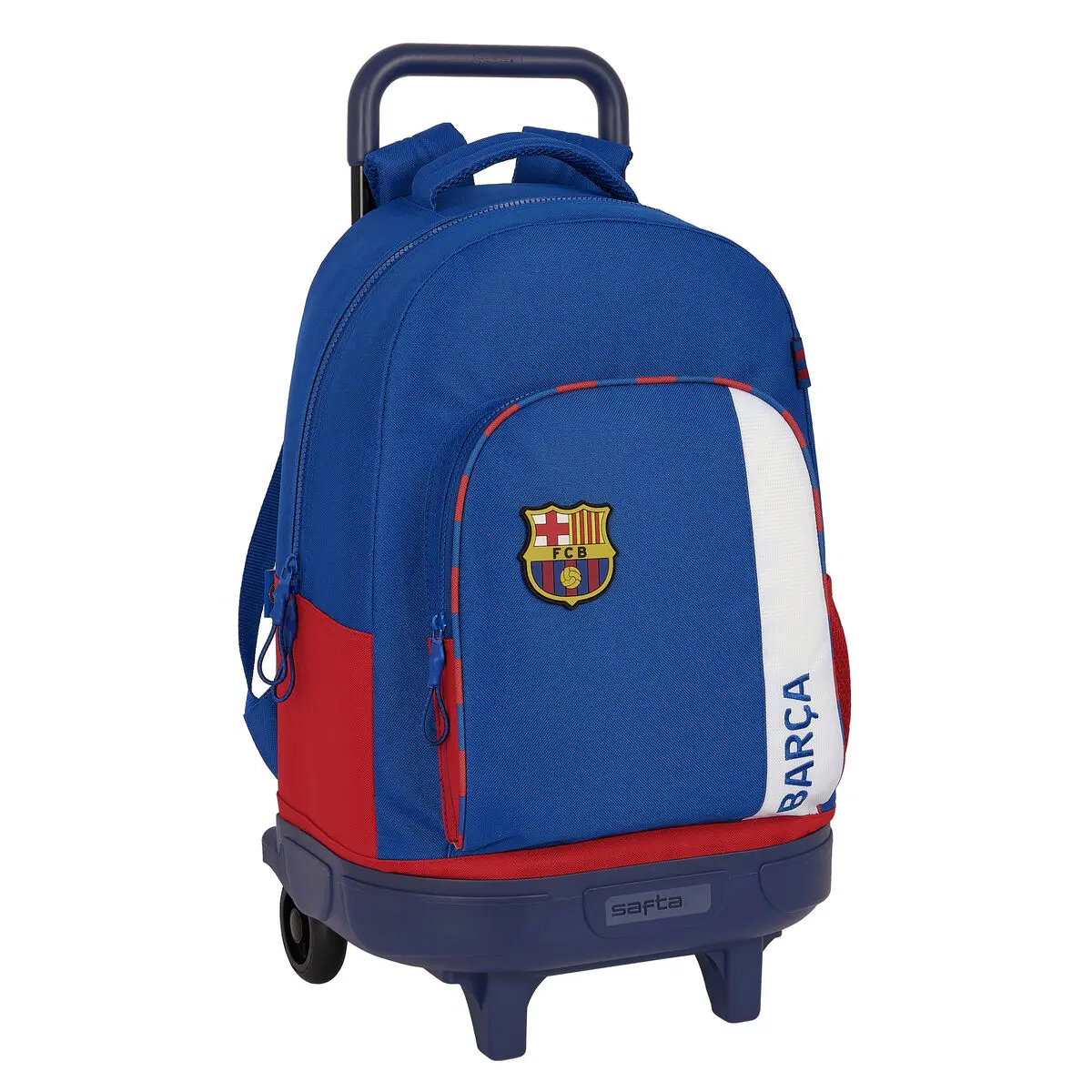 Trolley per la Scuola F.C. Barcelona Azzurro Rosso Granato 33 X 45 X 22 cm