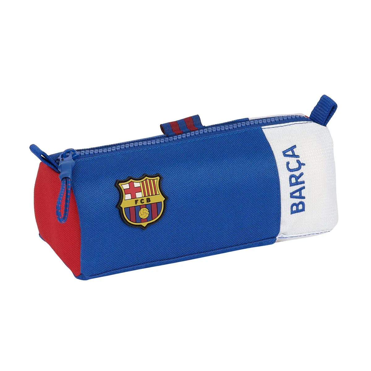 Astuccio Scuola F.C. Barcelona Azzurro Rosso Granato 21 x 8 x 7 cm