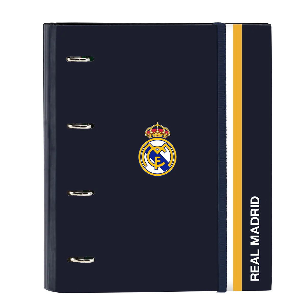 Raccoglitore ad anelli Real Madrid C.F. Bianco 27 x 32 x 3.5 cm