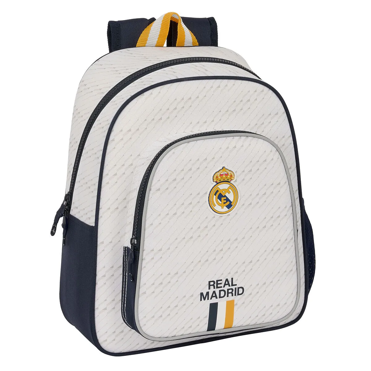 Zaino Scuola Real Madrid C.F. Bianco 28 x 34 x 10 cm