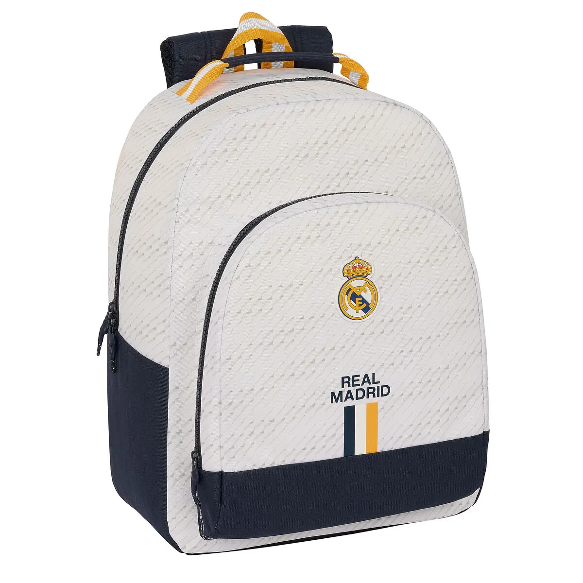 Zaino Scuola Real Madrid C.F. Bianco 32 x 42 x 15 cm