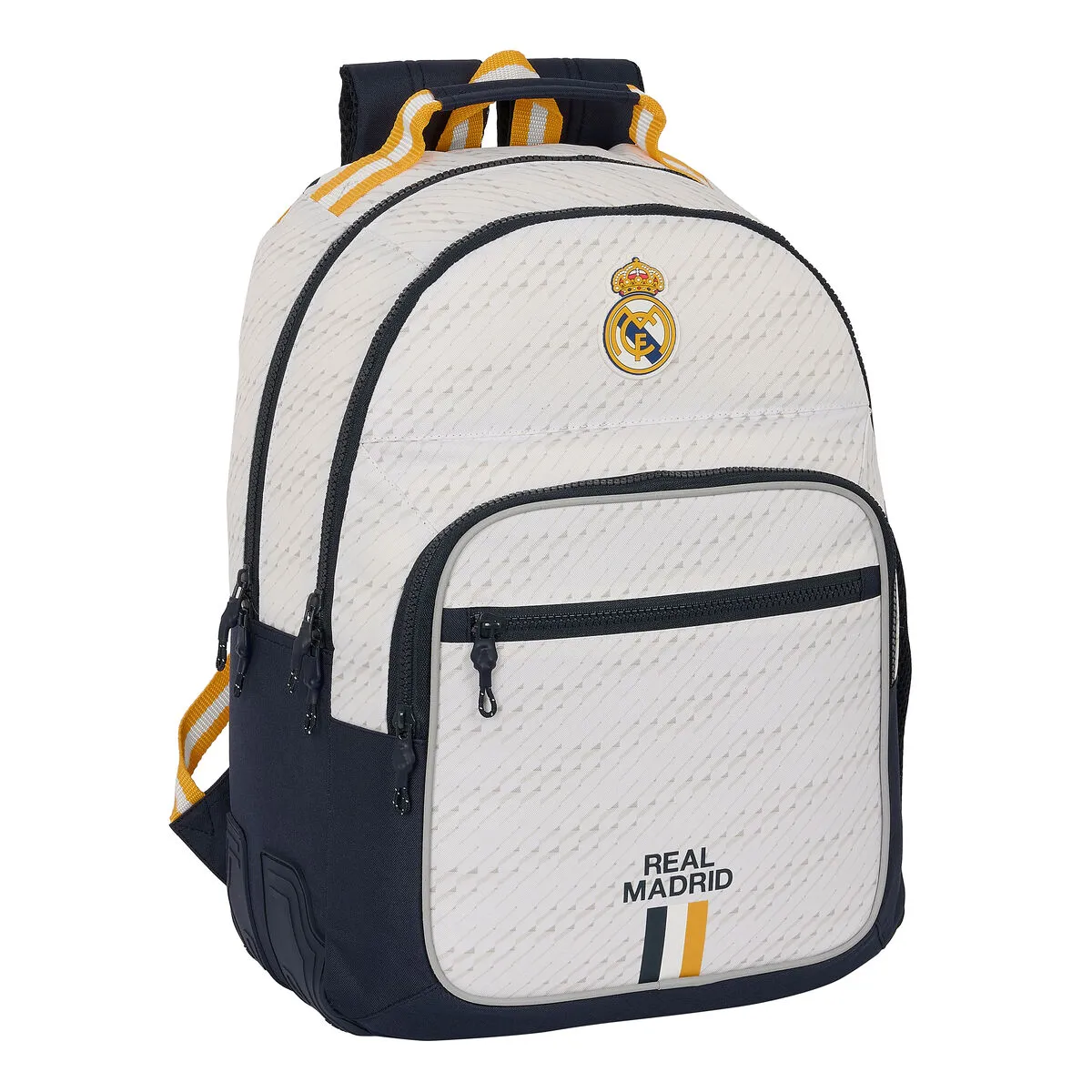 Zaino Scuola Real Madrid C.F. Bianco 32 x 42 x 15 cm