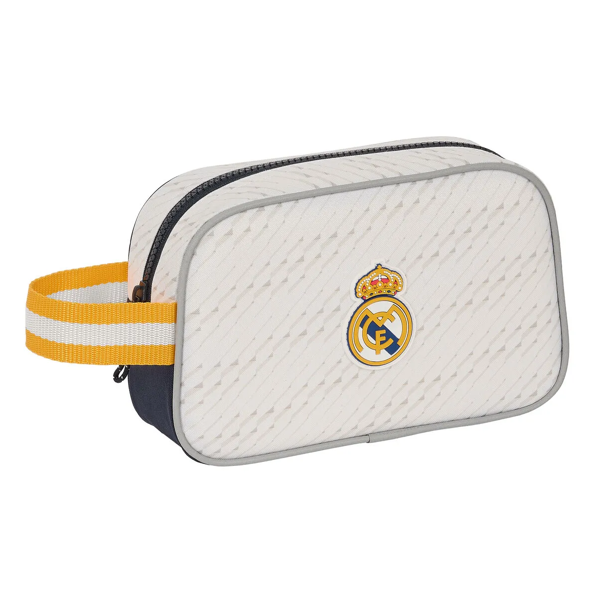 Necessaire Real Madrid C.F. Bianco Sportivo 22 x 13.5 x 8 cm