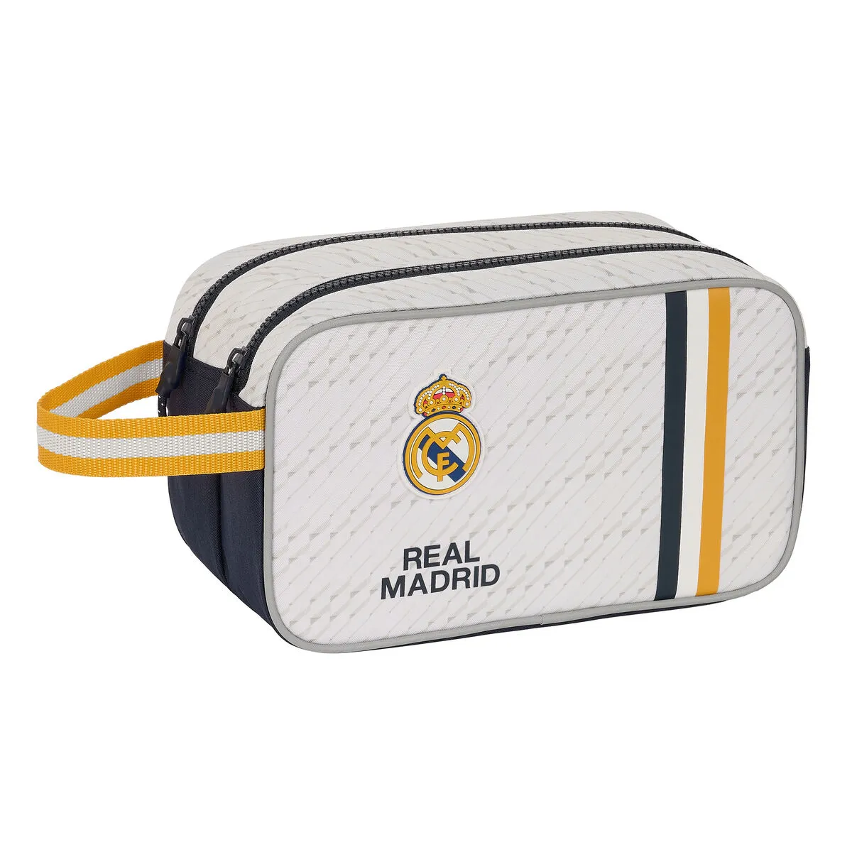 Necessaire per la Scuola Real Madrid C.F. Bianco Sportivo 26 x 15 x 12.5 cm