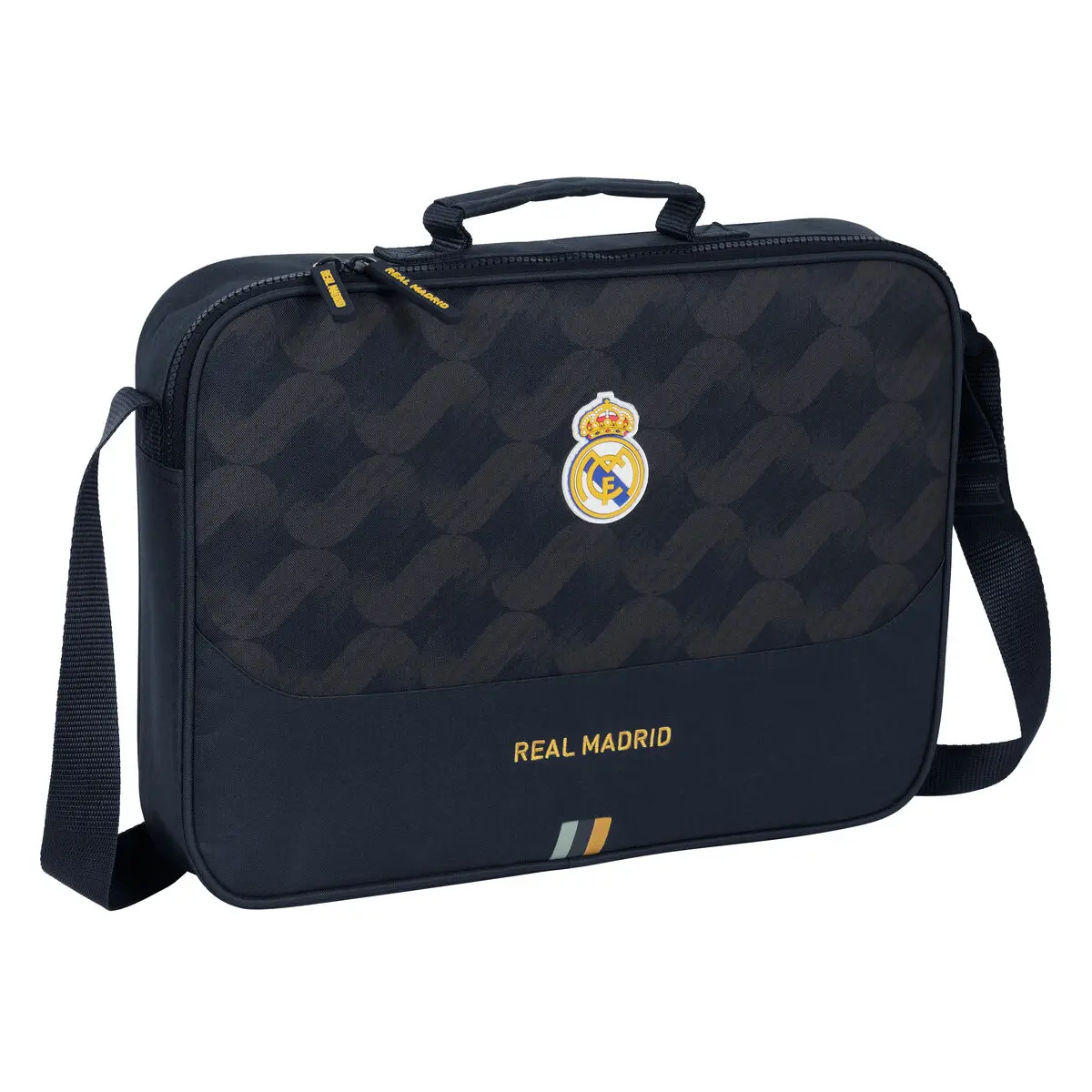 Borsa per la scuola Real Madrid C.F. Blu Marino 38 x 28 x 6 cm