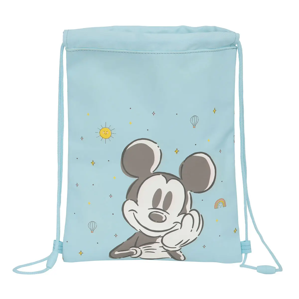 Zainetto con Cordini Mickey Mouse Clubhouse Baby Azzurro 26 x 34 x 1 cm