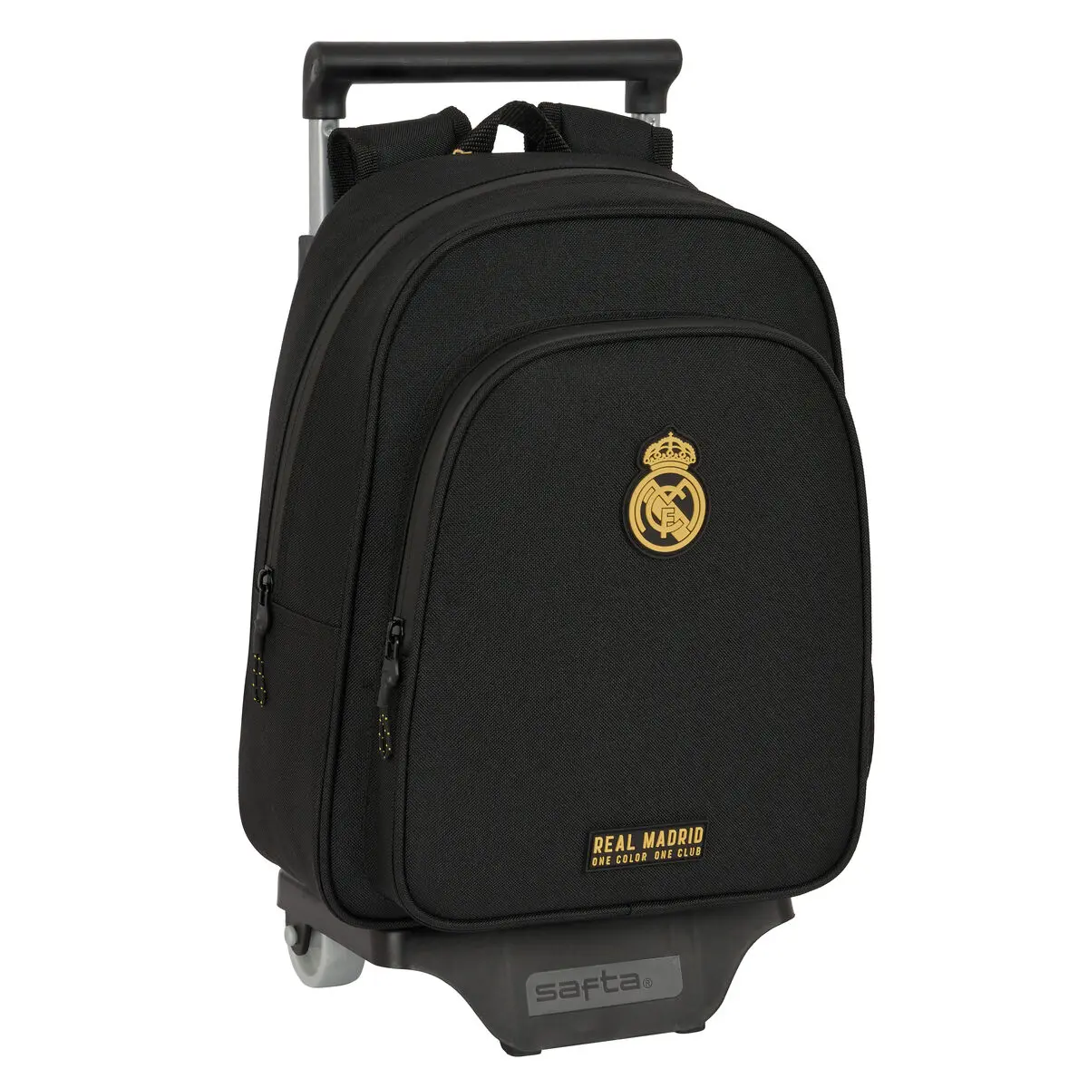 Trolley per la Scuola Real Madrid C.F. Nero 27 x 33 x 10 cm